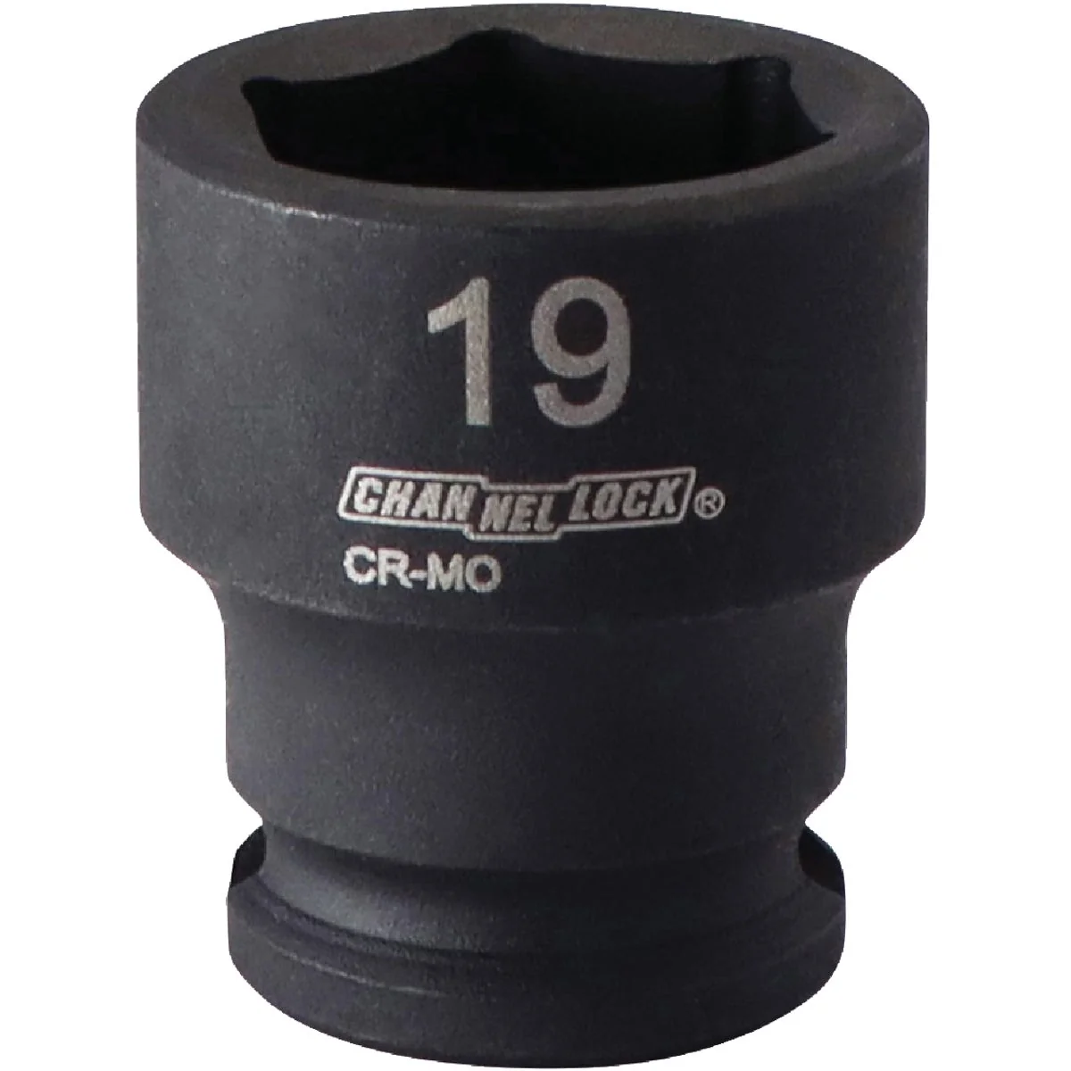 Unique Channellock 3 8 In. Drive 19 mm 6-Point Shallow Metric Impact Socket Fine