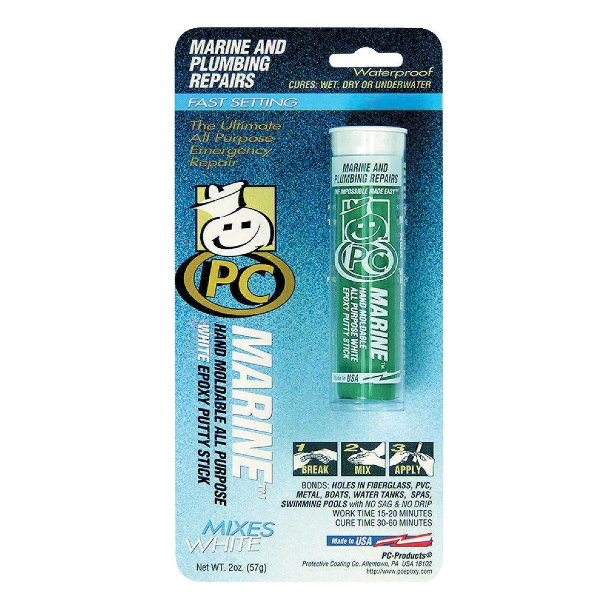 Natural PC-Marine 2 Oz. White Marine Putty Responsible