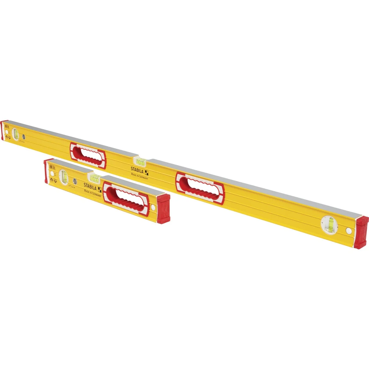User-Friendly Stabila 48 In. and 16 In. Aluminum Box Level Set Consistent