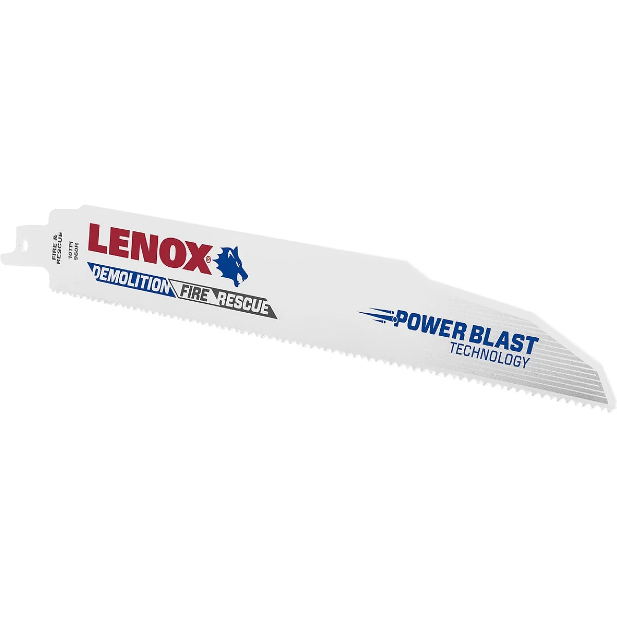 High-End Lenox 9 In. 10 TPI Fire and Rescue Demolition Reciprocating Saw Blade 2-Pack Genuine