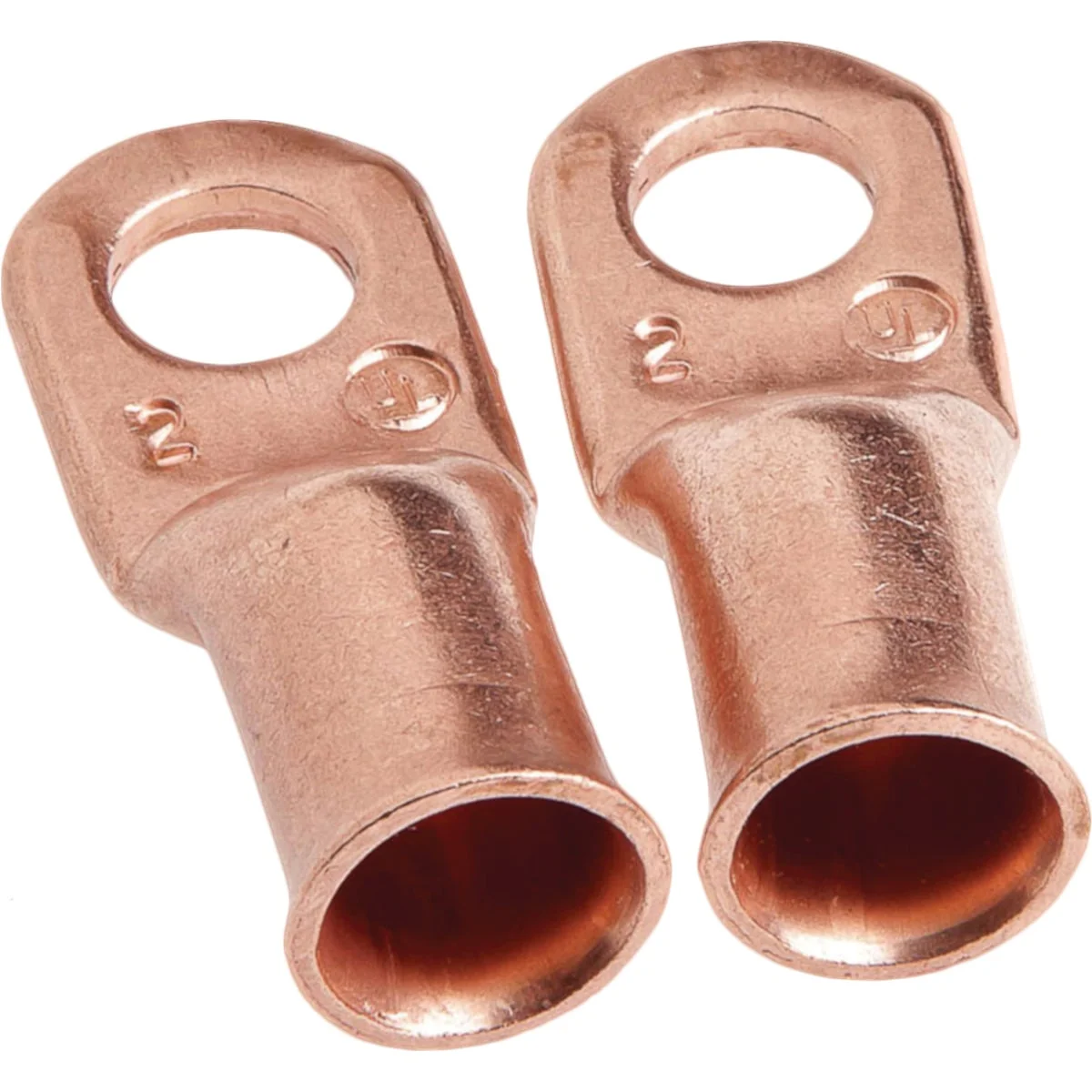 Dependable Forney 2 Cable x 5 16 In. Stud Copper Cable Lug 2-Pack Refined