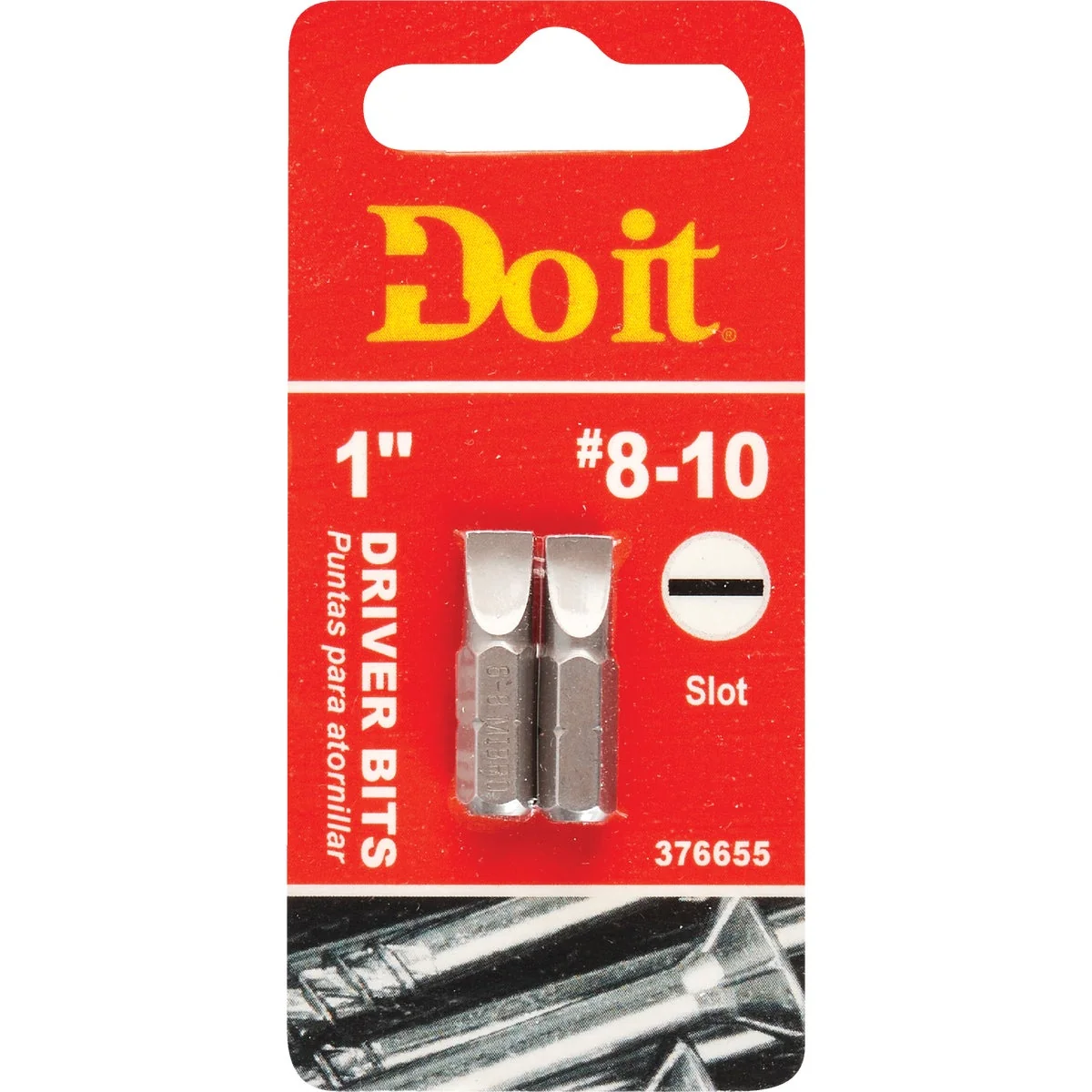High-Performance Do it 8-10 Slotted 1 In. Insert Screwdriver Bit 2-Pack Premium Material