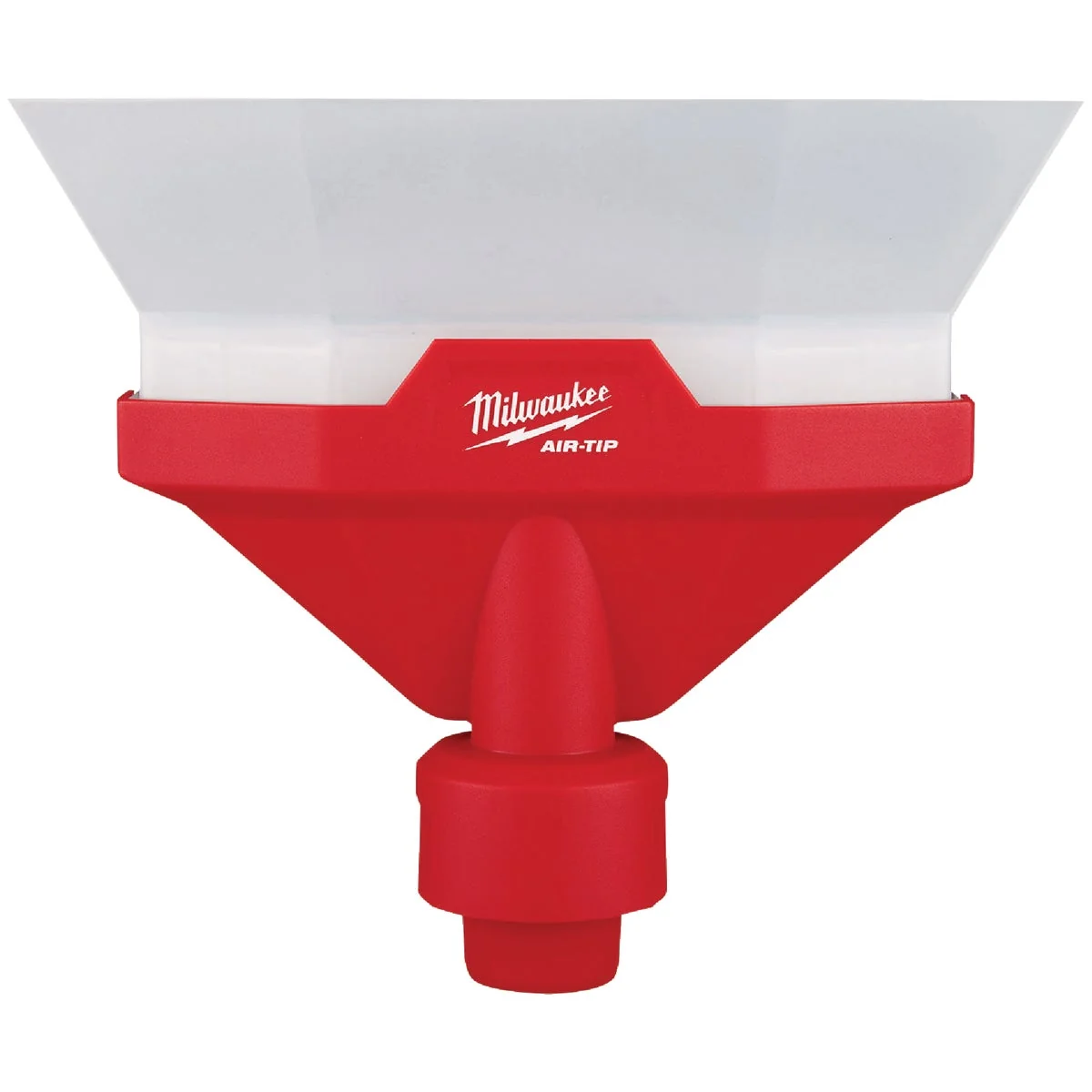 Specialty Milwaukee AIR-TIP 1-1 4 In. - 2-1 2 In. Red Plastic Dust Collector Vacuum Nozzle Fast