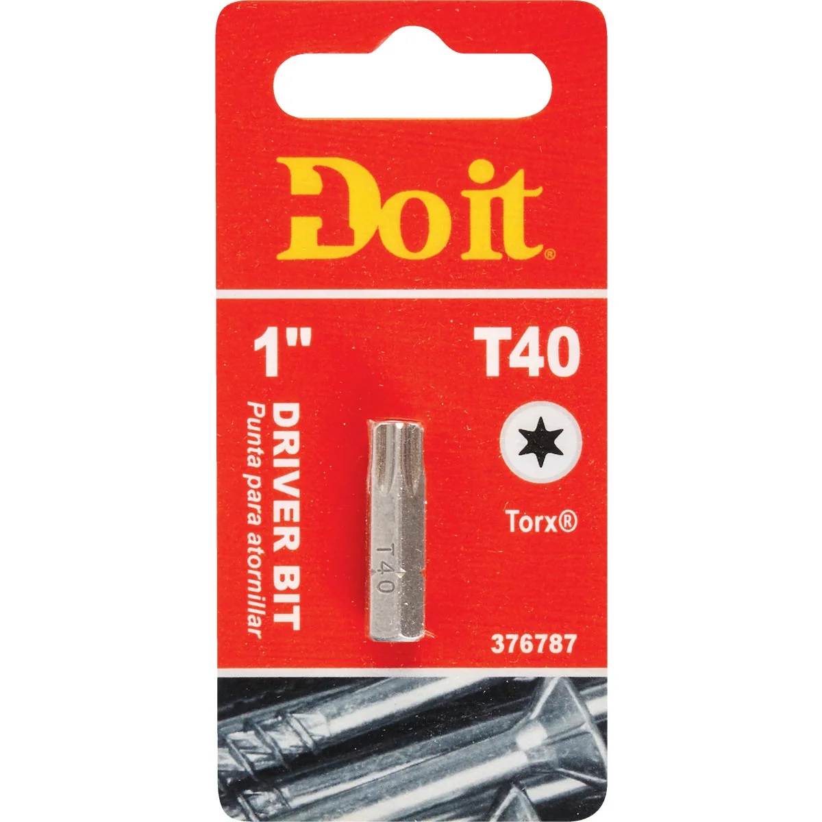 Reliable Do it T40 TORX 1 In. Insert Screwdriver Bit Fashionable