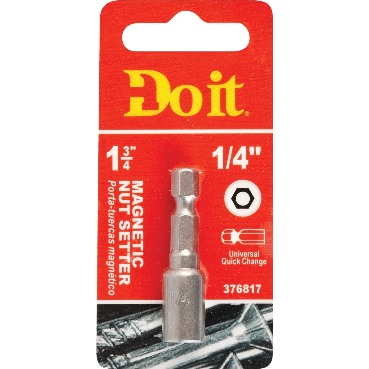 First-Class Do it 1 4 In. x 1-5 8 In. Magnetic Nutdriver Bit Elegant