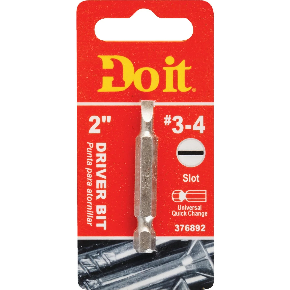 Trendy Do it 3-4 Slotted 2 In. Power Screwdriver Bit Genuine