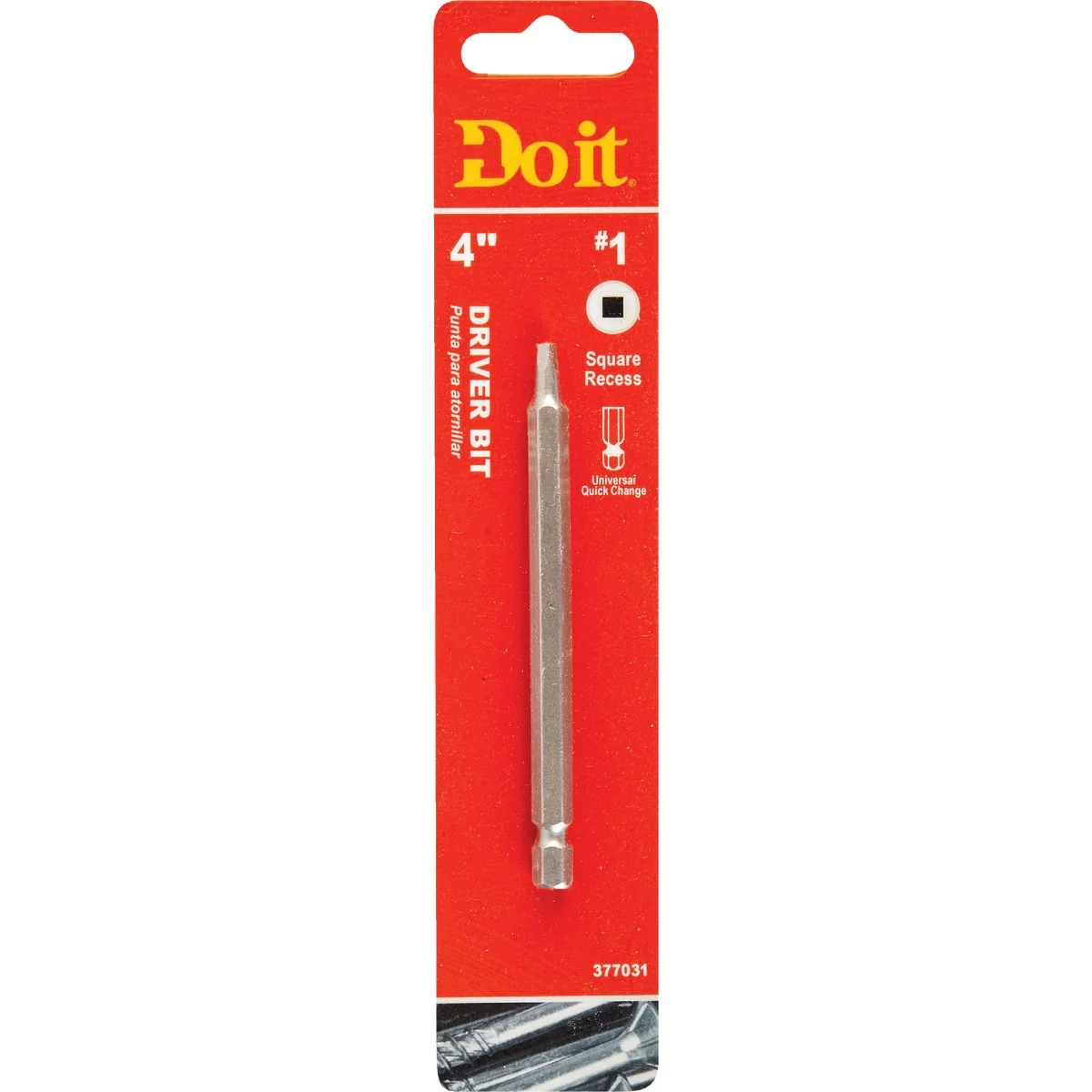 Exclusive Do it 1 Square Recess 4 In. Power Screwdriver Bit Contemporary
