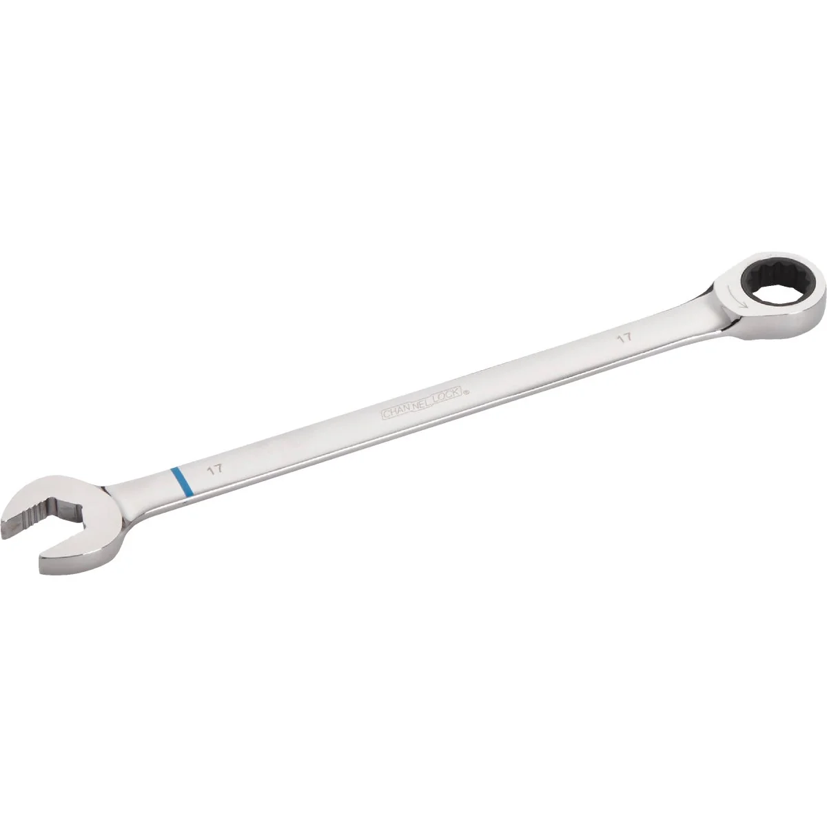 Certified Channellock Metric 17 mm 12-Point Ratcheting Combination Wrench Solid