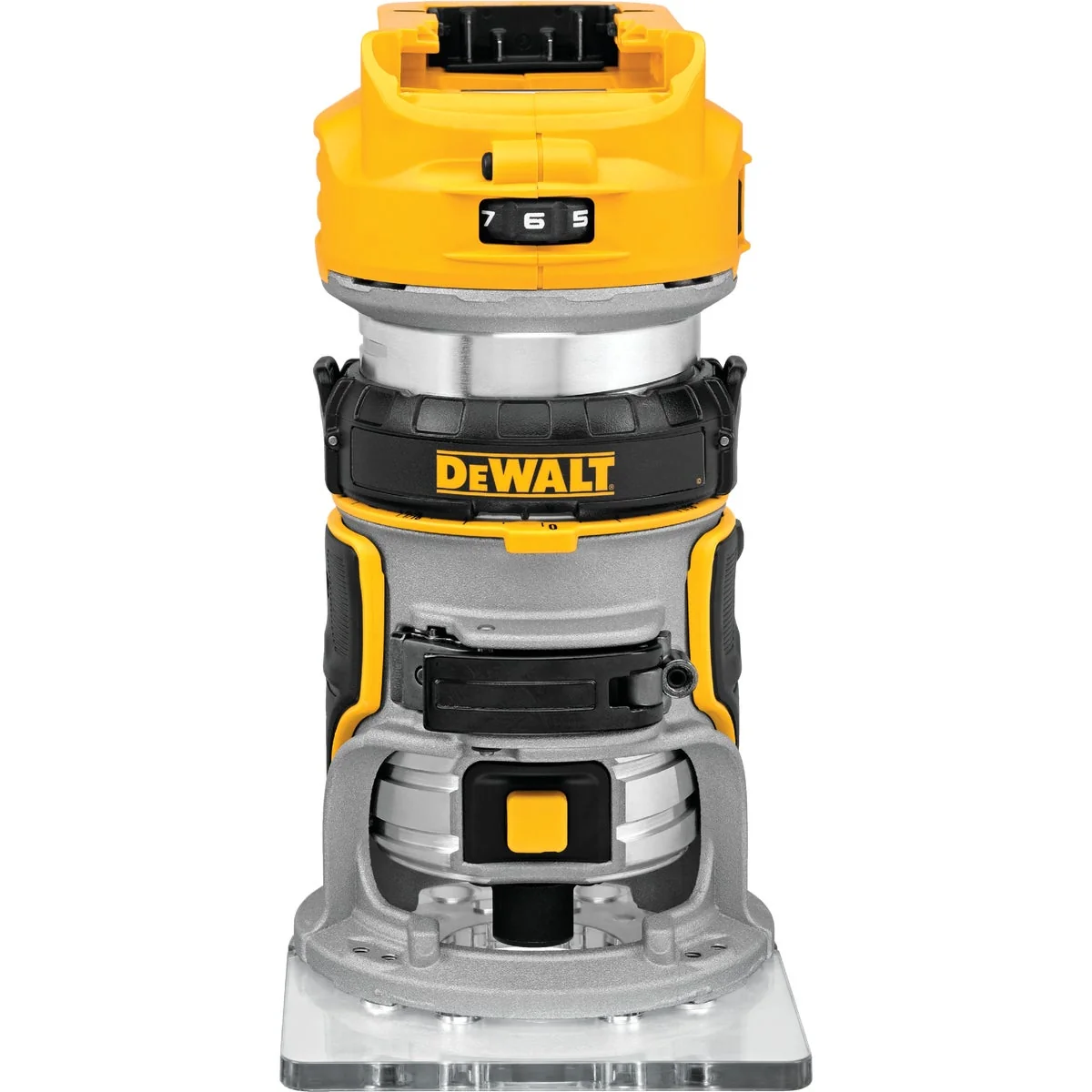 Eco-Friendly DeWalt 20 Volt MAX XR Lithium-Ion Compact Cordless Router Bare Tool Solid