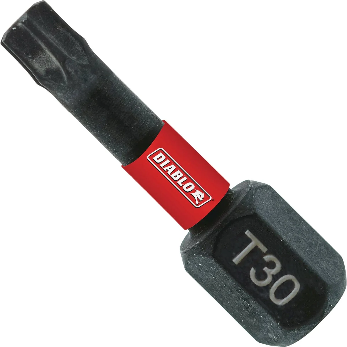 Natural Diablo T30 TORX 1 In. Insert Impact Screwdriver Bit 5-Pack Refined