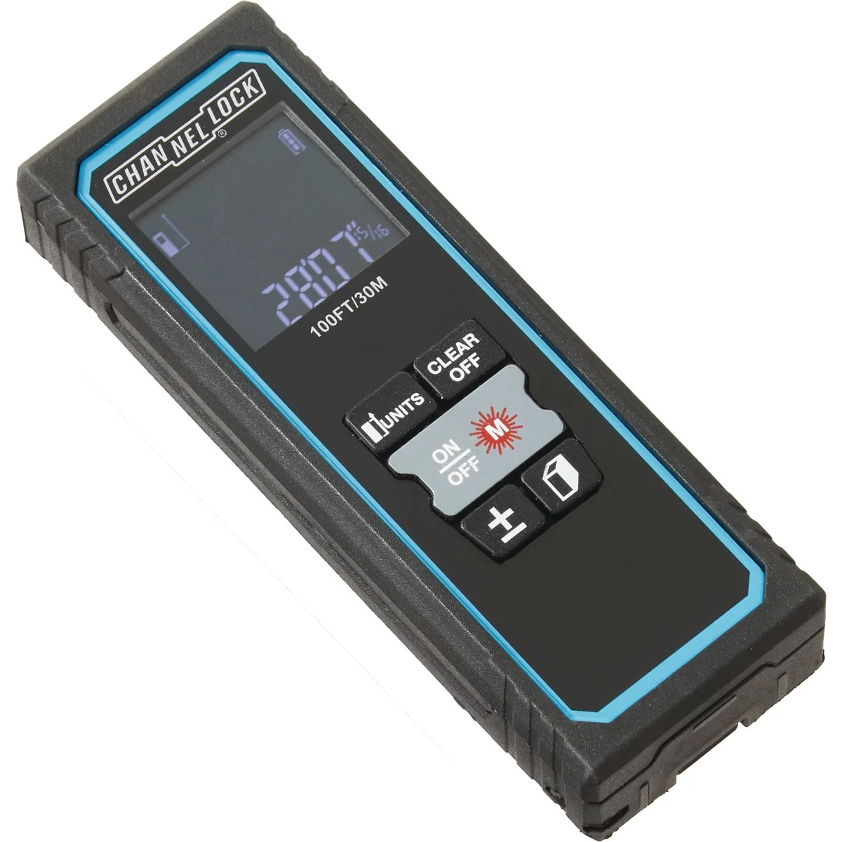 Green Channellock 100 Ft. Compact Laser Distance Measurer Excellent