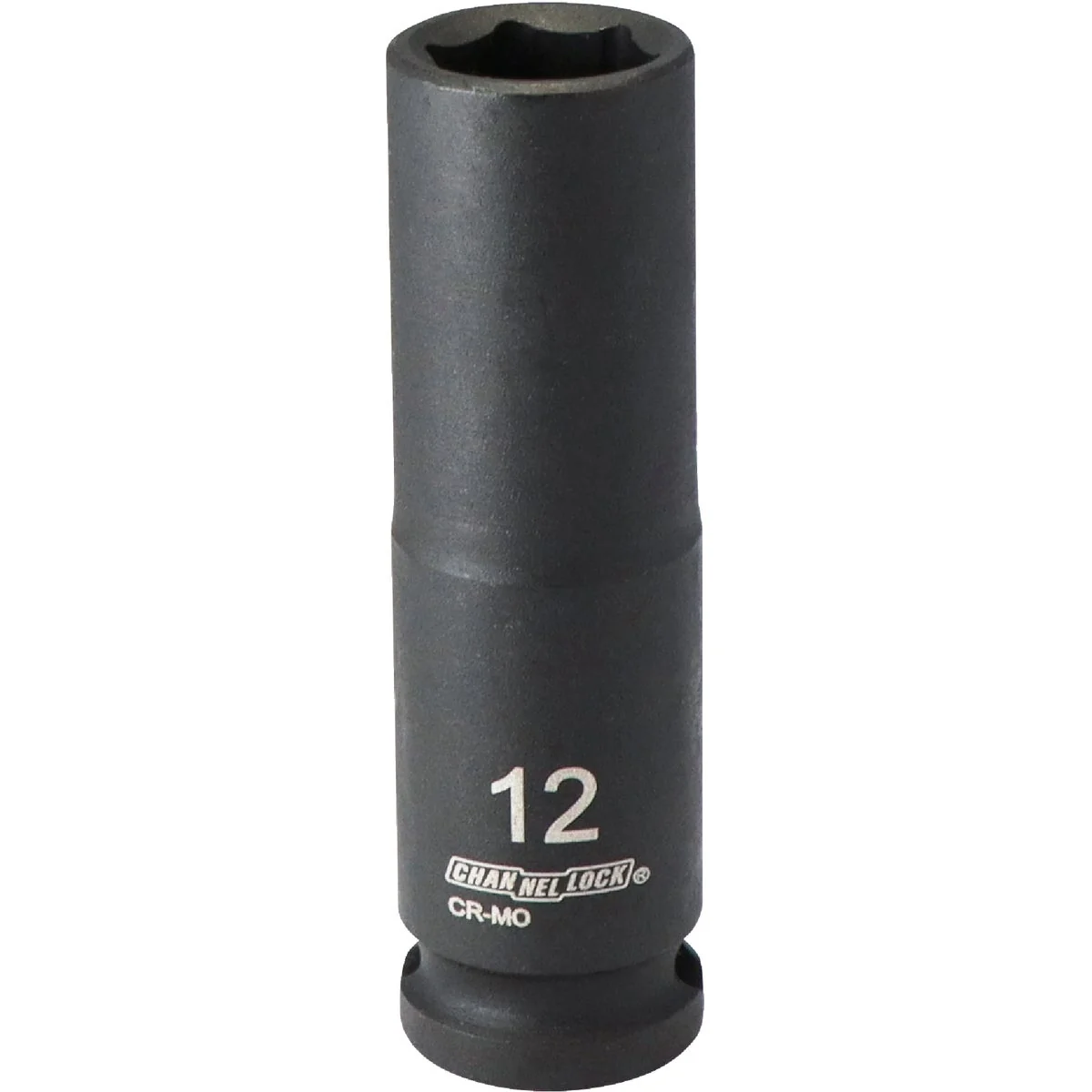 Excellent Channellock 3 8 In. Drive 12 mm 6-Point Deep Metric Impact Socket Modern