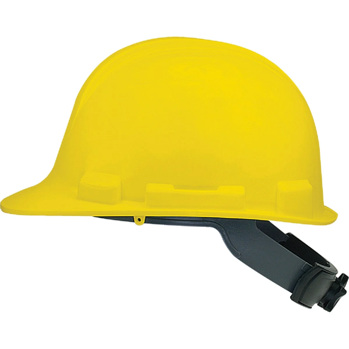 High-End Safety Works Yellow Cap Style Wheel Ratchet Hard Hat High-Quality