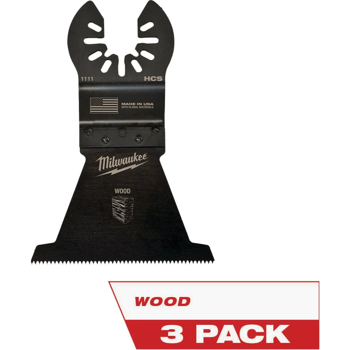 Modern Milwaukee OPEN-LOK 2-1 2 In. HCS Wood Oscillating Blade 3-Pack Genuine
