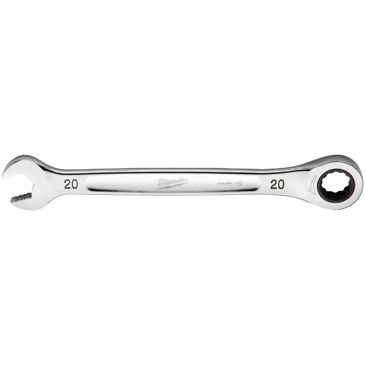 High-Quality Milwaukee Metric 20 mm 12-Point Ratcheting Combination Wrench Trusted