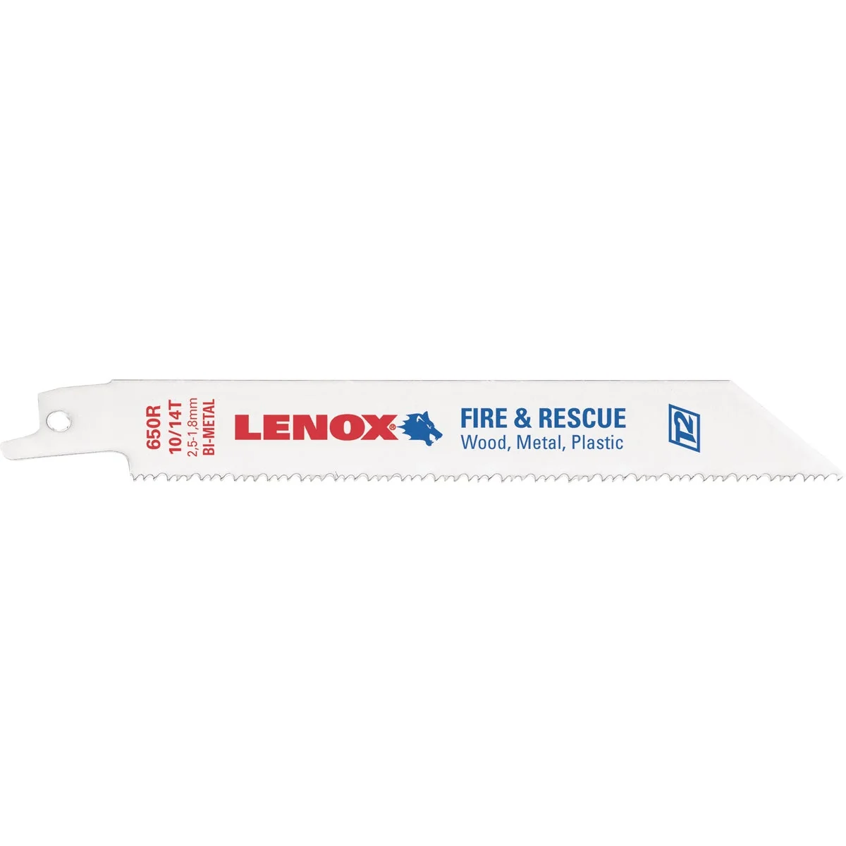 Premium Lenox 6 In. 10 TPI Fire and Rescue Demolition Reciprocating Saw Blade 2-Pack Convenient