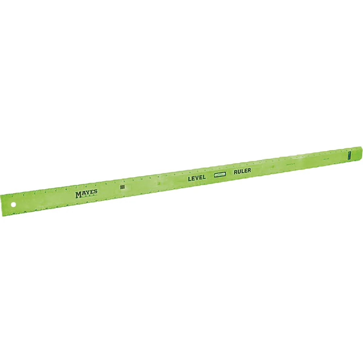 Modern Mayes 48 In. Polystyrene Straight Edge Ruler with Level Contemporary
