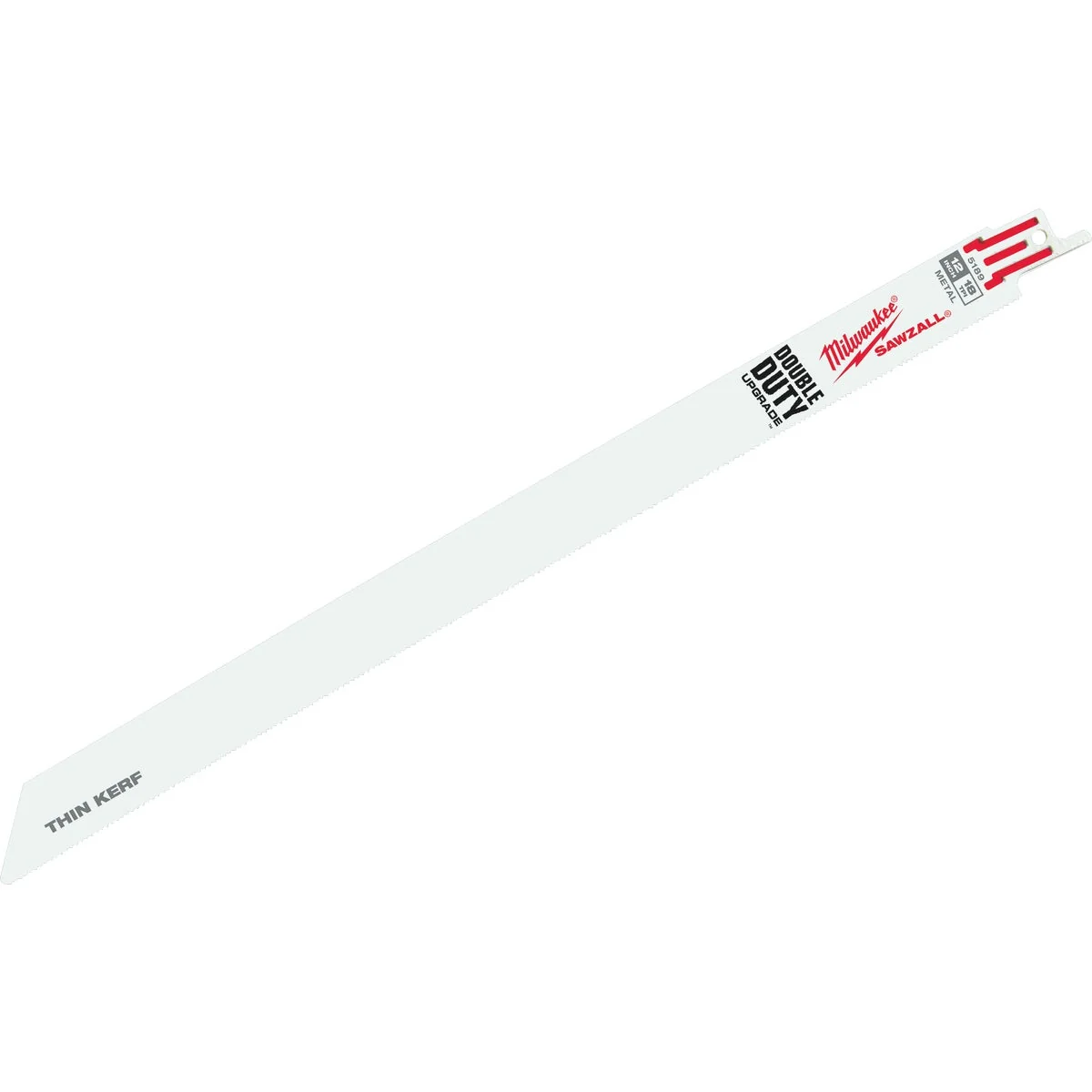 Fine Crafted Milwaukee Sawzall 12 In. 18 TPI Metal Reciprocating Saw Blade 5-Pack Expertly Made