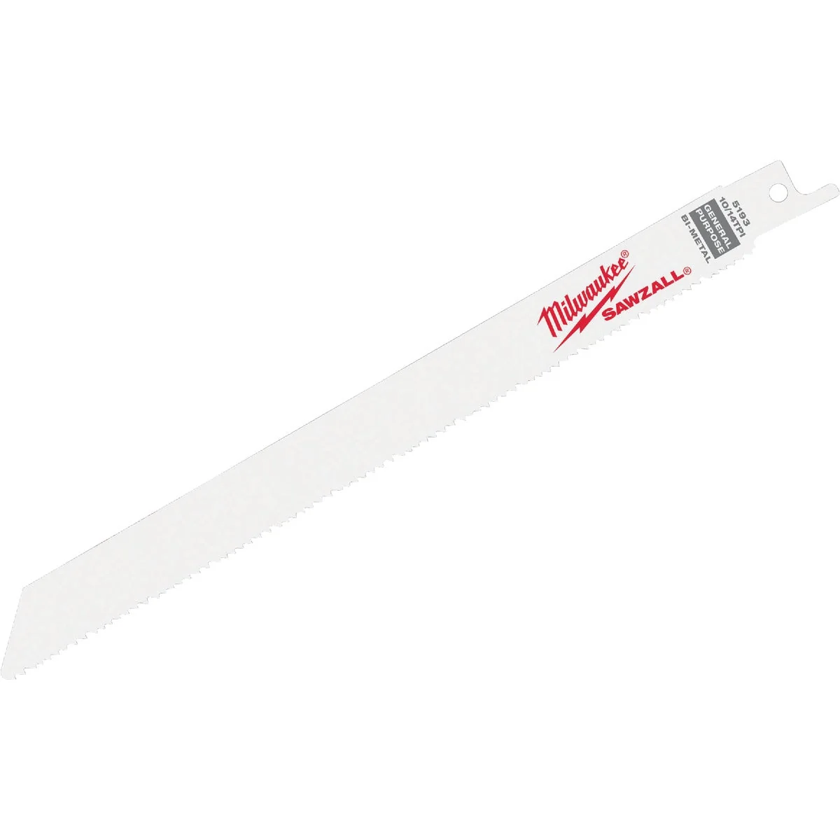 Safe Milwaukee Sawzall 8 In. 10 14 TPI Multi-Material Reciprocating Saw Blade 5-Pack Secure