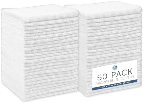 Proven Microfiber Cleaning Cloth 50 Count Sustainable