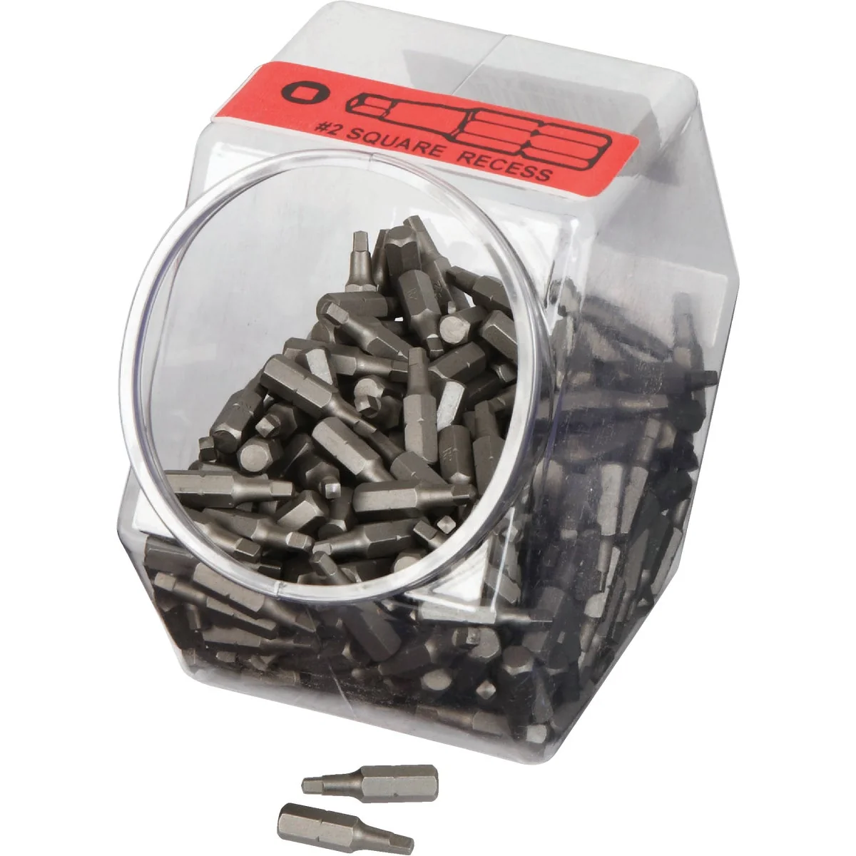 Reusable Way Tools Square Recess 2 x 1 In. Screwdriver Bit Display Sustainable