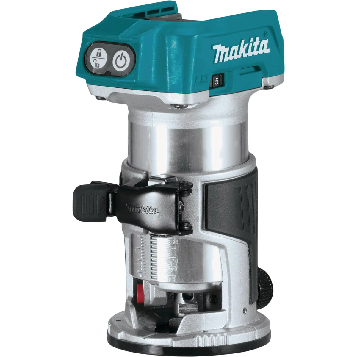 Natural Makita 18 Volt LXT Lithium-Ion Brushless Compact Cordless Router Bare Tool Quality