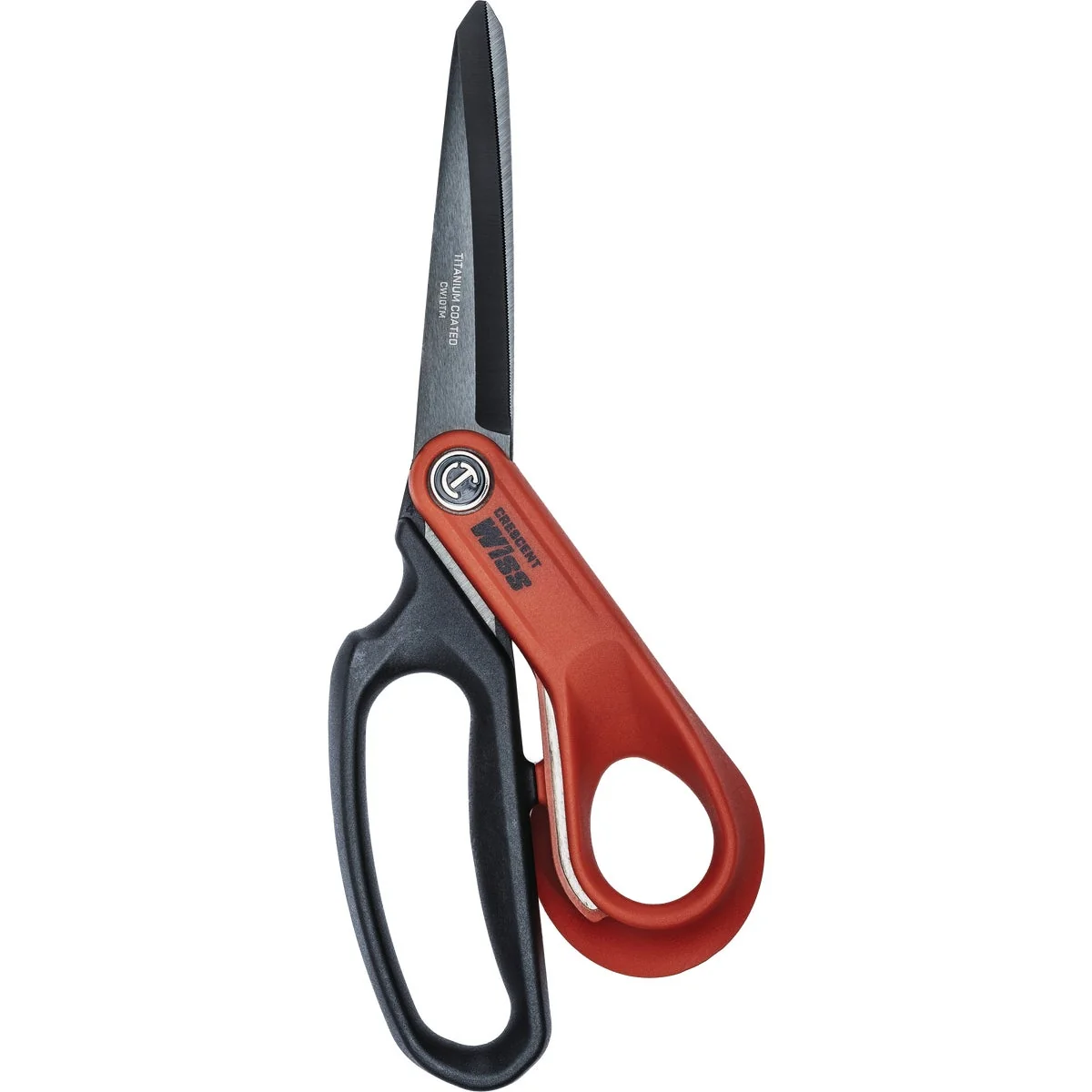 Unique Crescent Wiss 10 In. Heavy-Duty Titanium Coated Right Hand Tradesman Shears Top-Quality