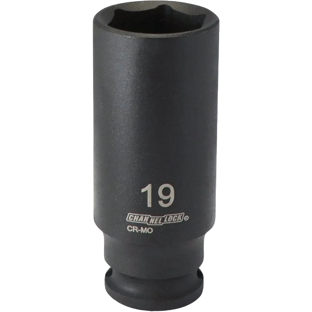 Fashionable Channellock 3 8 In. Drive 19 mm 6-Point Deep Metric Impact Socket Expertly Made