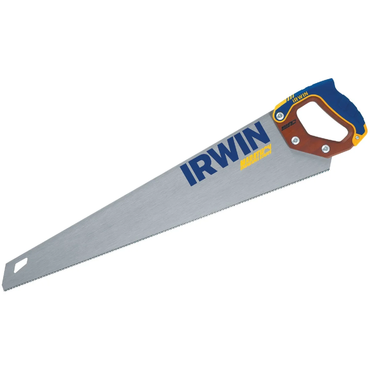 Effective Irwin 24 In. L. Blade 12 PPI Wood Rubberized Grip Handle Hand Saw Genuine