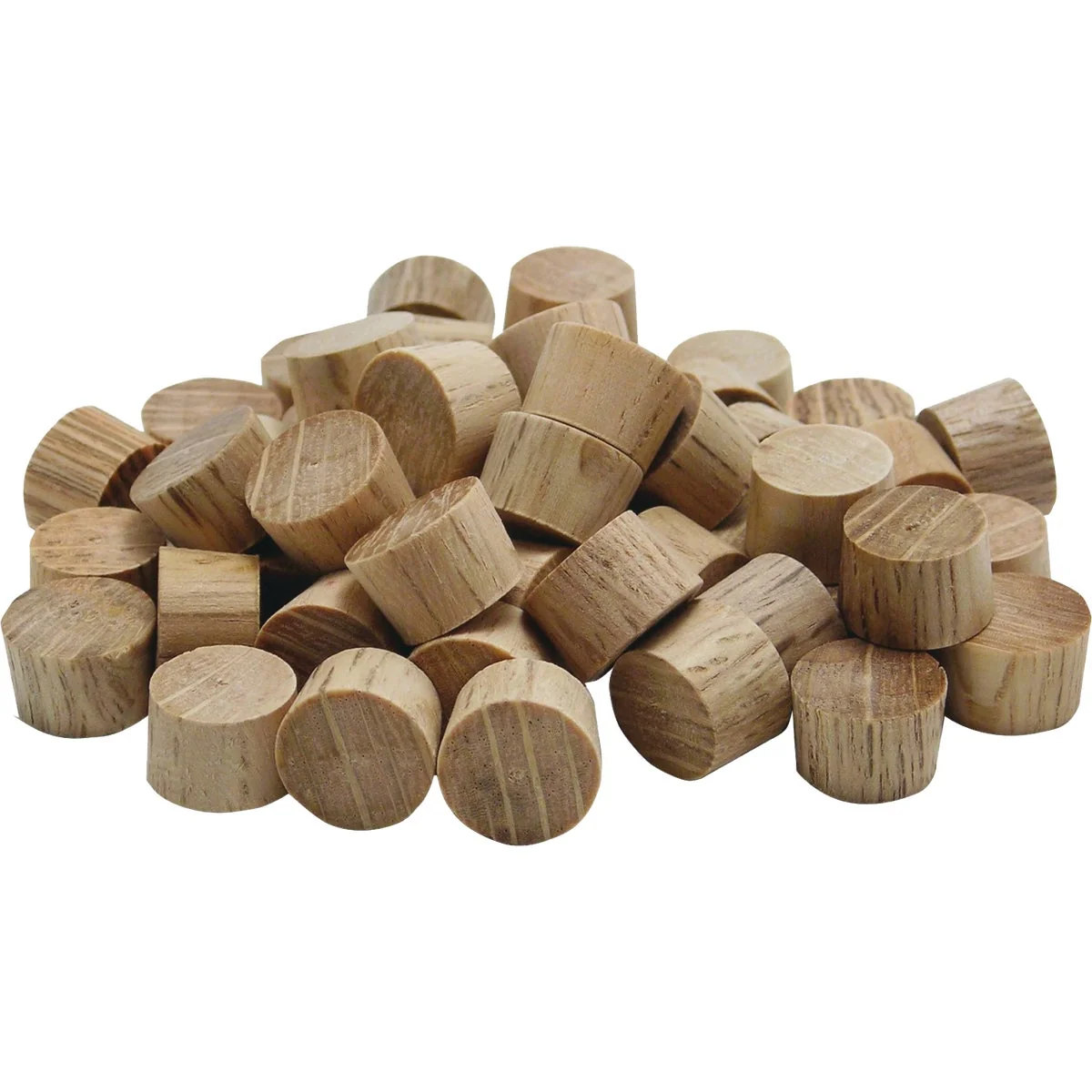 Proven General Tools 3 8 In. Oak Flat Head Plug 50-Count Soft