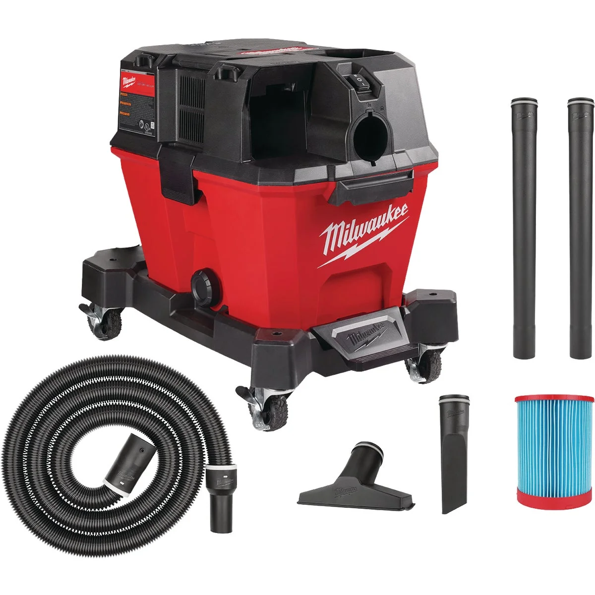 Durable Milwaukee M18 FUEL 18 Volt 6 Gal. 3.5-Peak HP Lithium-Ion Brushless Cordless Wet Dry Vacuum Bare Tool Eco-Friendly