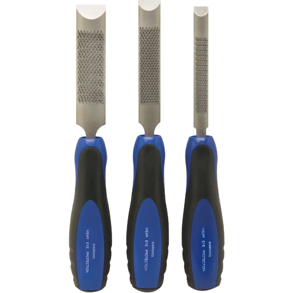 Traditional Nicholson Rasp and Wood Chisel Set 3-Piece Refined