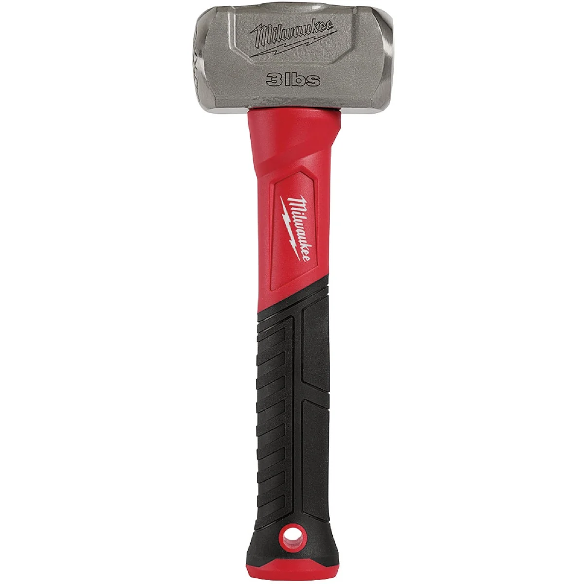World-Class Milwaukee 3 Lb. Forged Steel Drilling Hammer with Fiberglass Handle Powerful