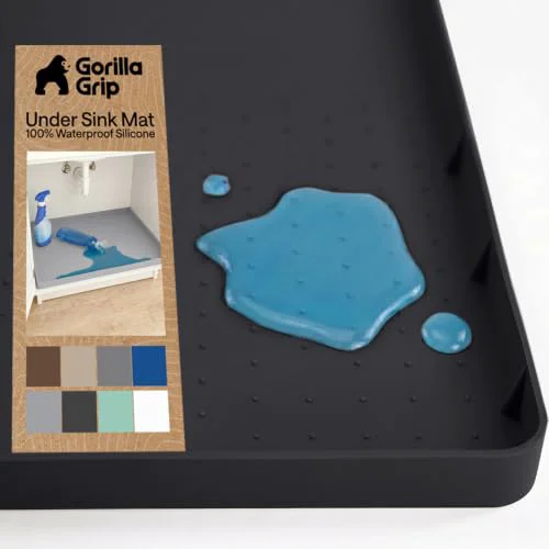Elegant Waterproof Silicone Under Sink Mat Selected