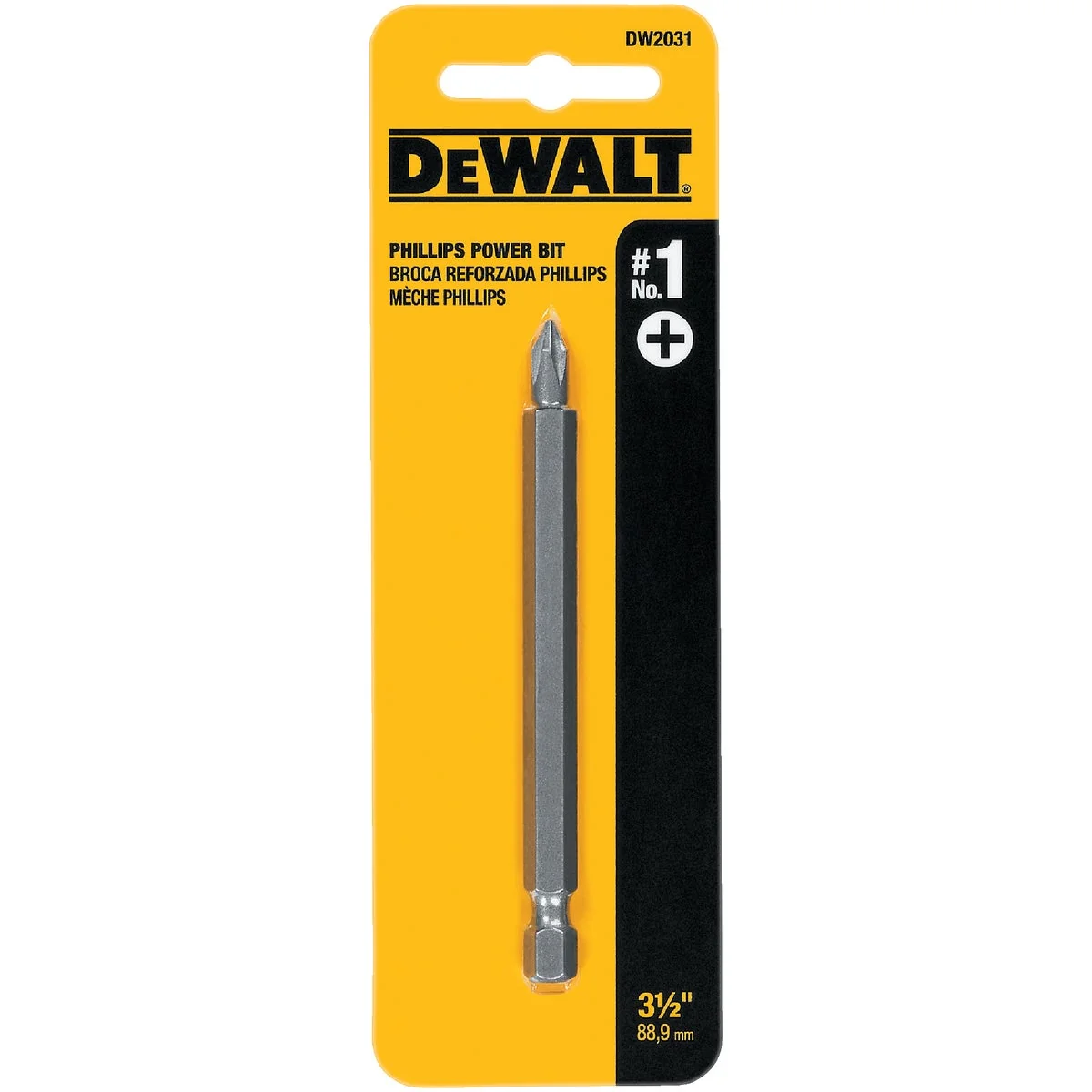 Smooth DeWalt Phillips 1 3-1 2 In. 1 4 In. Power Screwdriver Bit Advanced