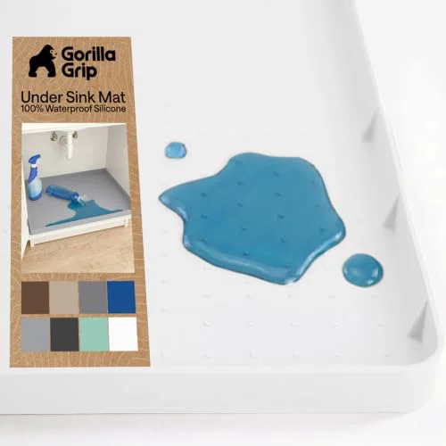 Specialty Waterproof Silicone Under Sink Mat 682 sq in Clean