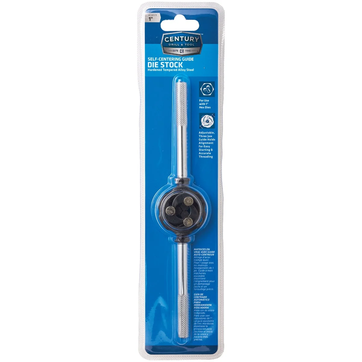 Prestigious Century Drill Tool 1 In. Self-Centering Adjustable Die Stock Elegant