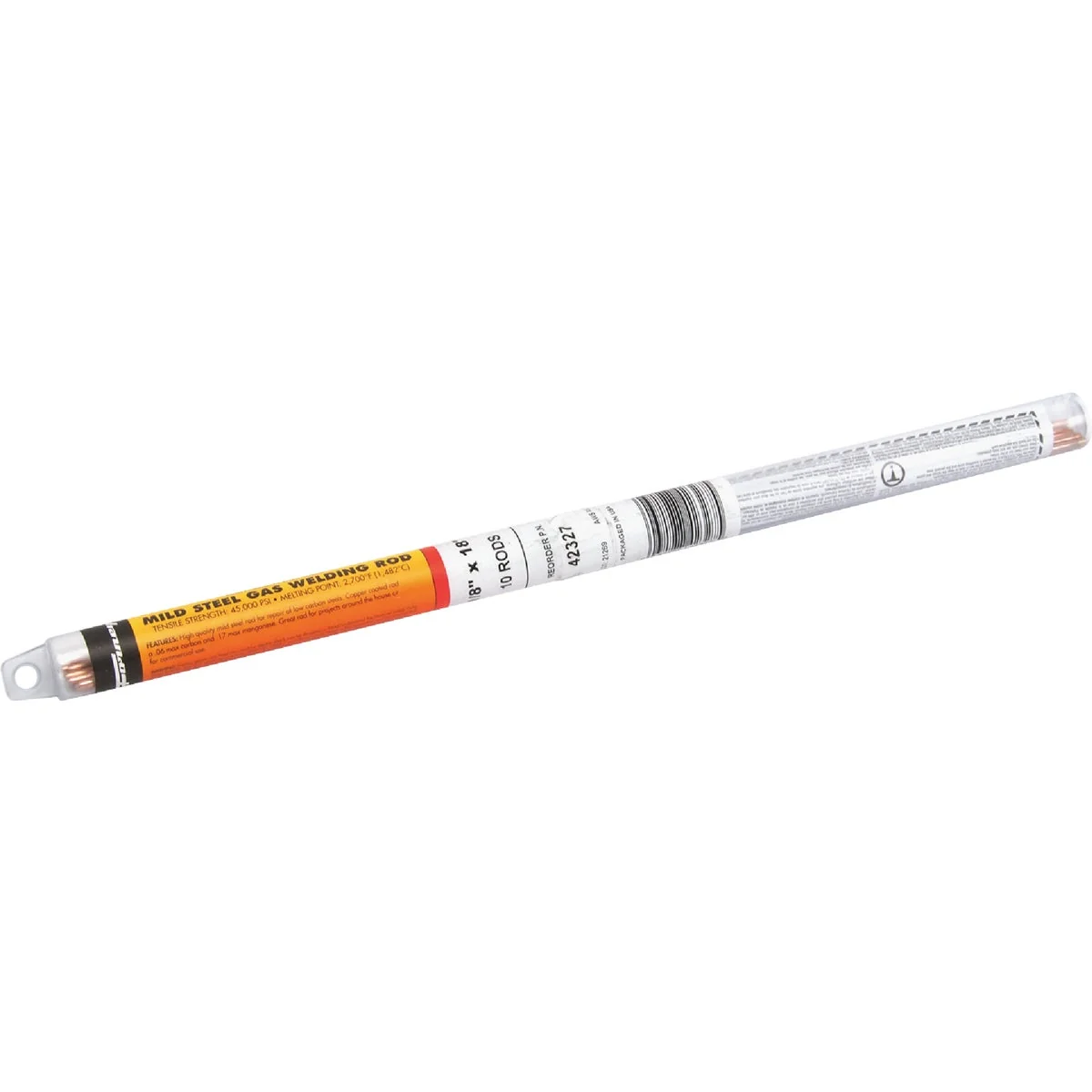 High-Grade Forney 1 8 In. x 18 In. General Purpose Brazing Rod 10-Pack Safe