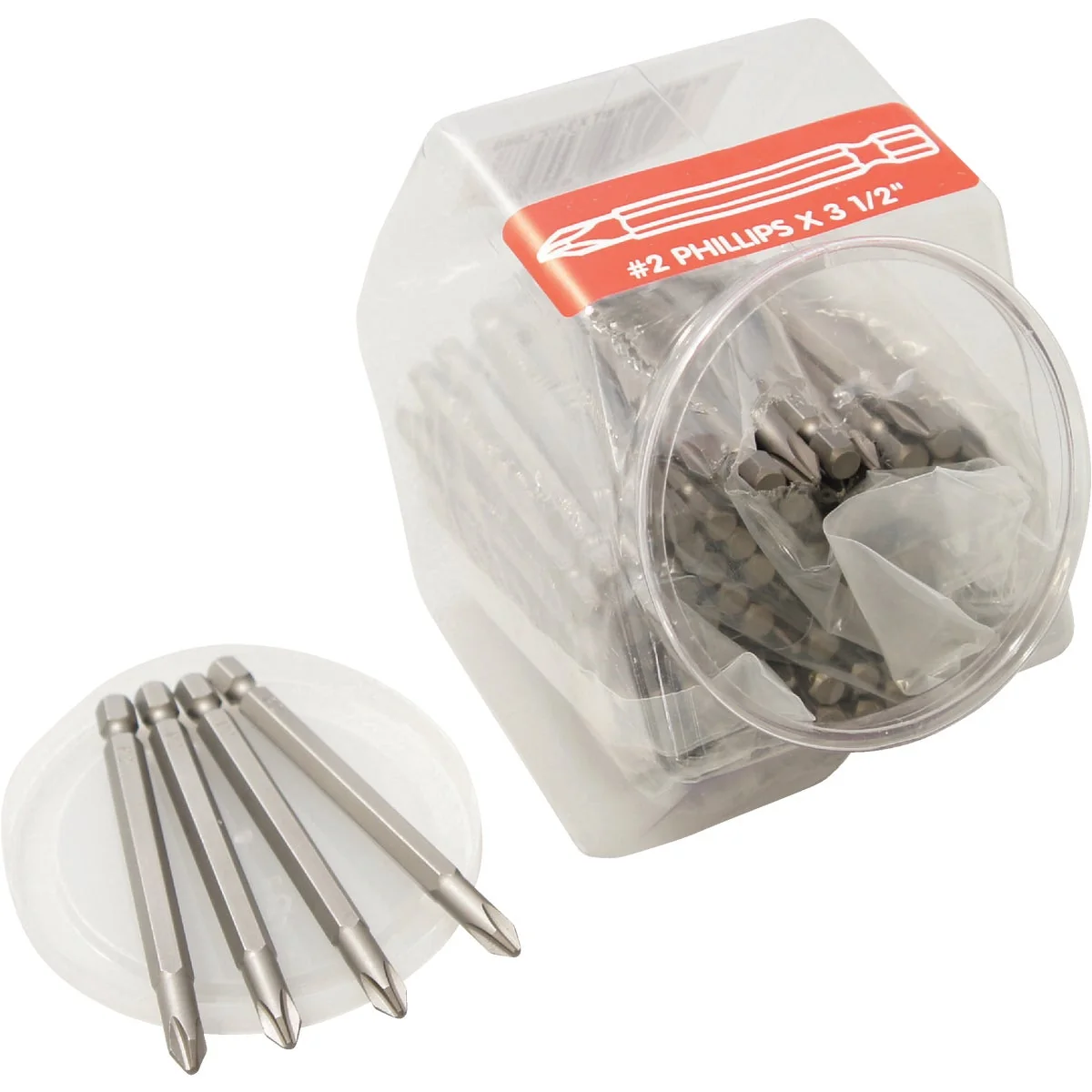 Minimalist Way Tools Phillips 2 x 3-1 2 In. Screwdriver Bit Display Efficient