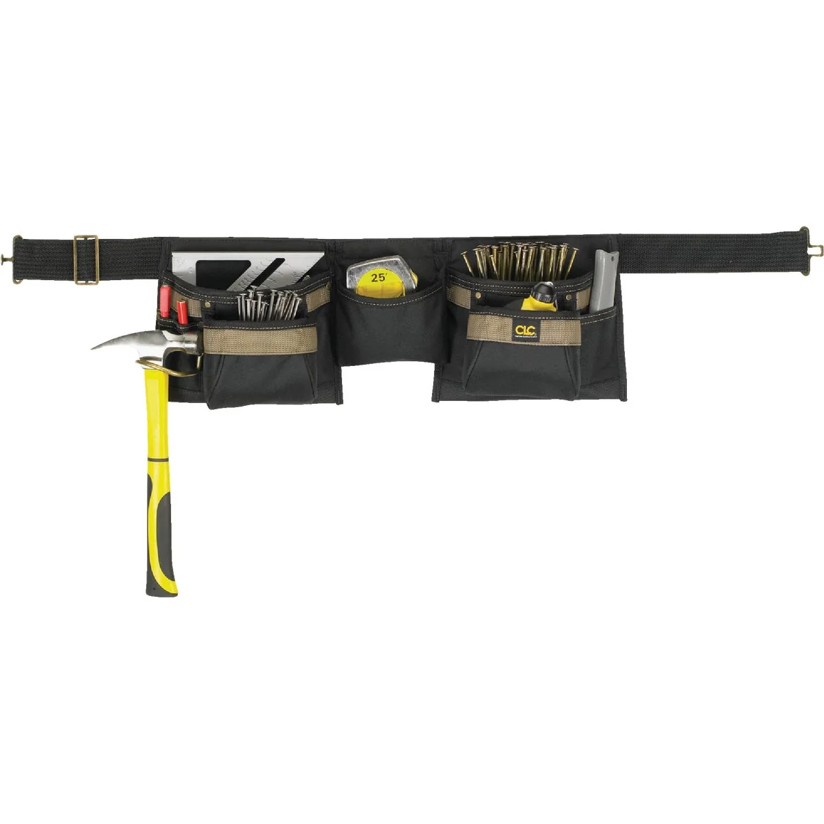 Luxury CLC 8-Pocket Polyester Ballistic Nylon Carpenter Apron Prestigious