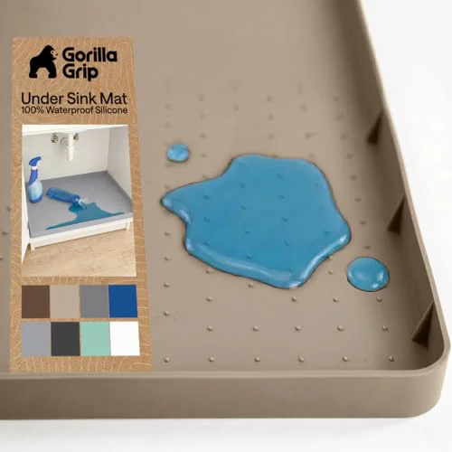 Official Waterproof Silicone Under Sink Mat Effective