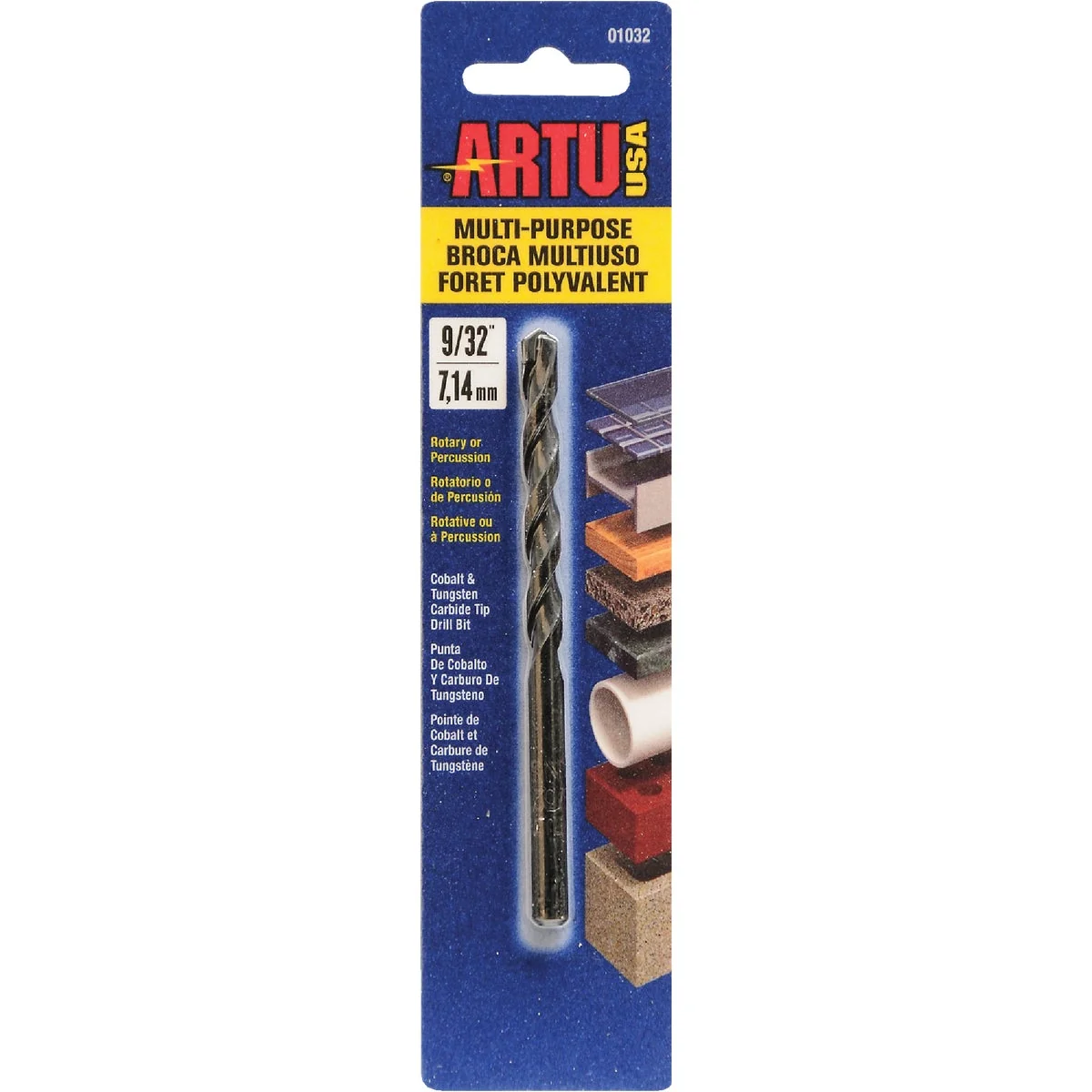 Consistent ARTU 9 32 In. Cobalt General Purpose Drill Bit Natural