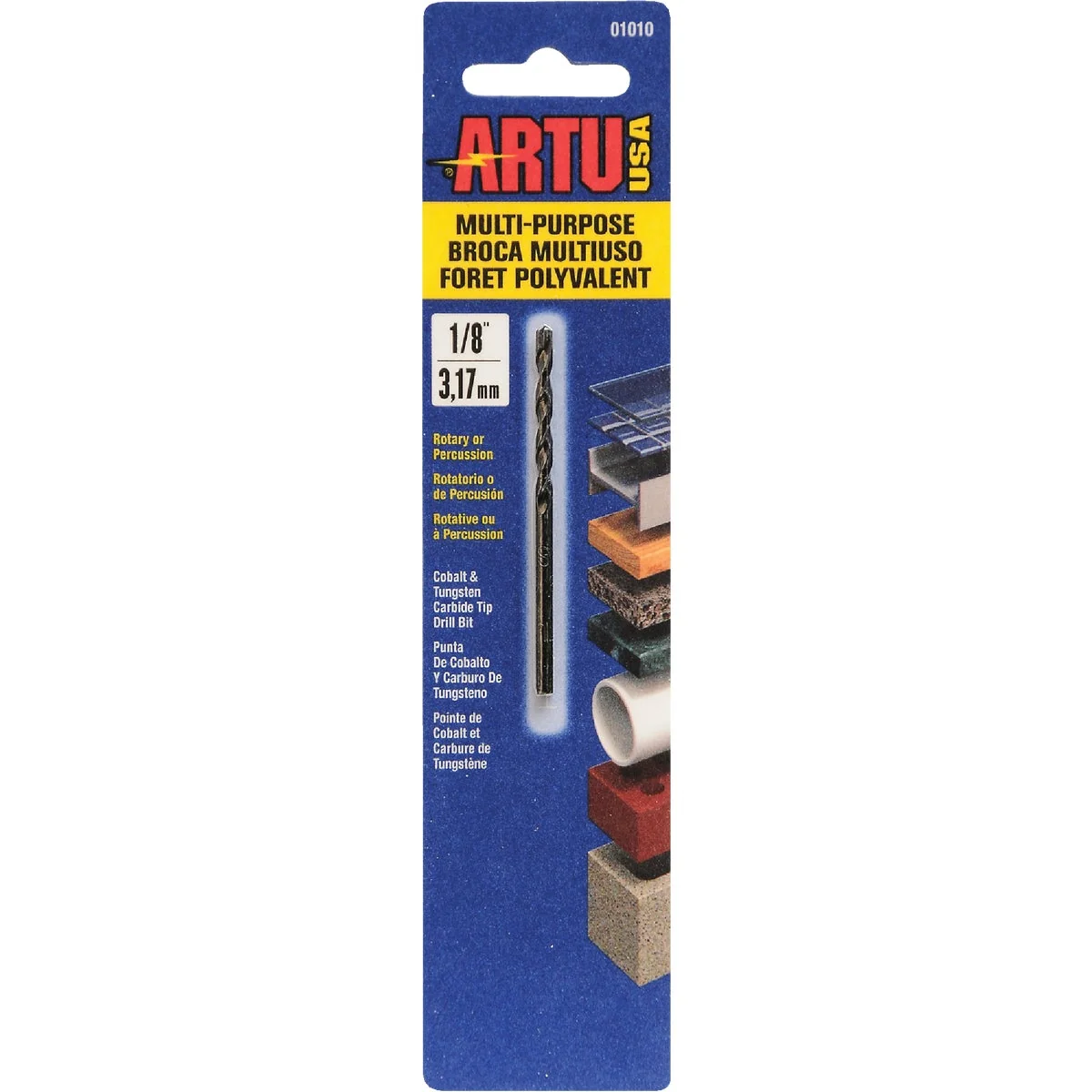 Clean ARTU 1 8 In. Cobalt General Purpose Drill Bit Fine Crafted