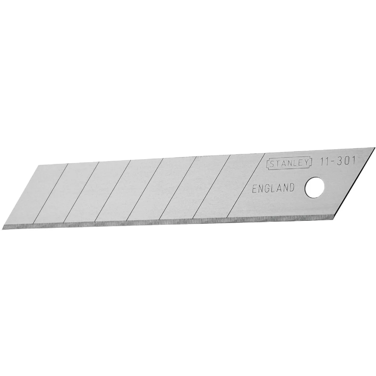 Original Stanley QuickPoint 18mm 8-Point Snap-Off Knife Blade 3-Pack Organic
