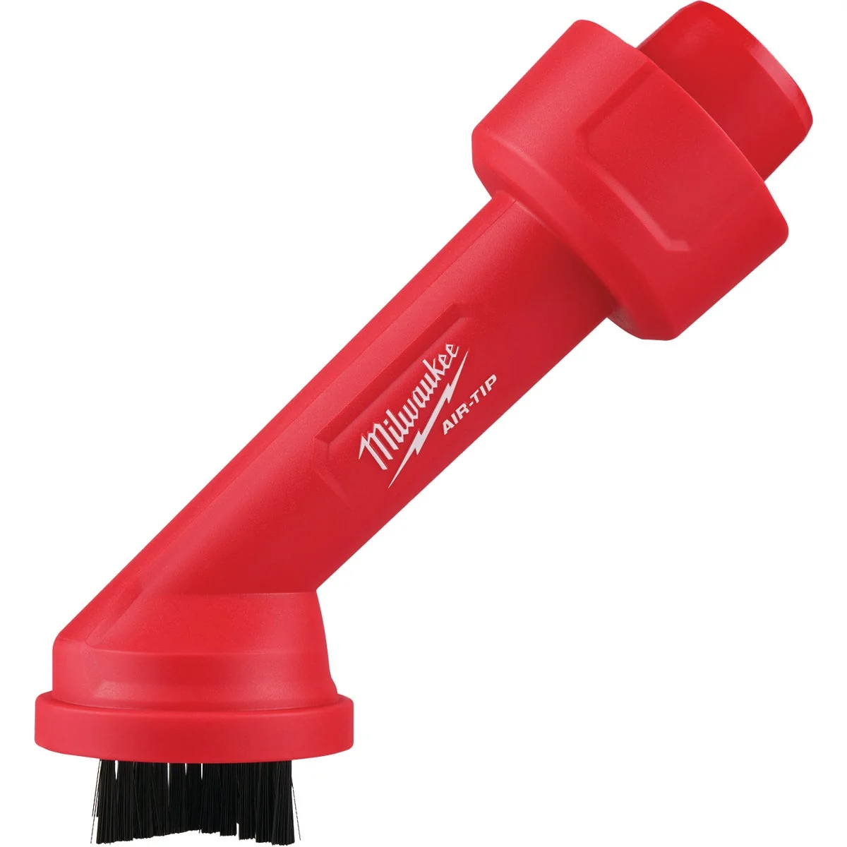 High-Performance Milwaukee AIR-TIP 1-1 4 In. - 2-1 2 In. Red Plastic Cross Bristle Vacuum Brush Refined