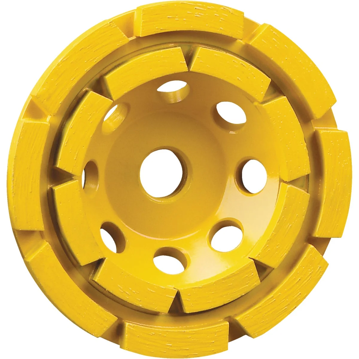 Fine Crafted DeWalt 4-1 2 In. Segmented Double Row Masonry Cup Wheel Quality
