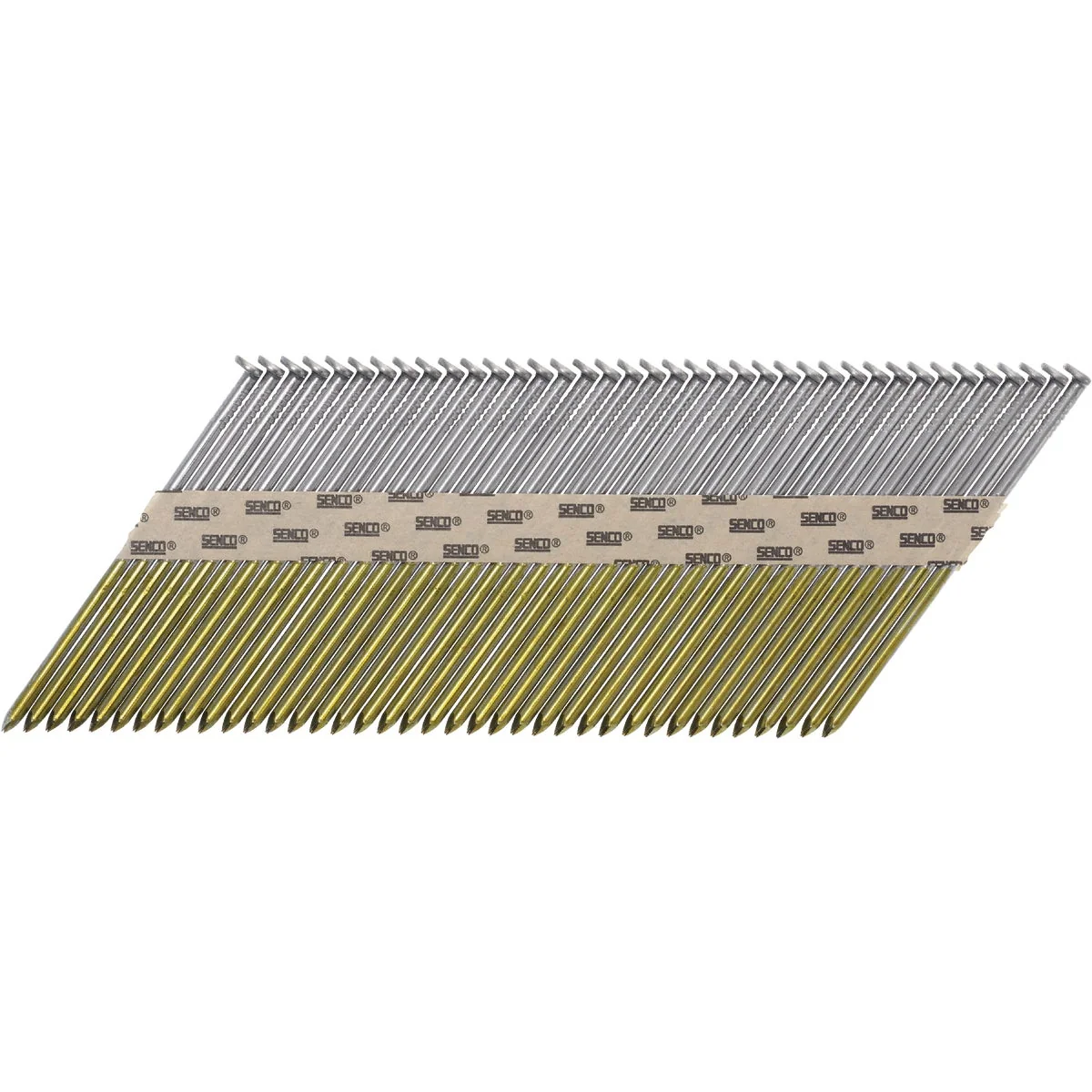 High-Grade Senco ProHead 34 Degree Paper Tape Bright Clipped Head Framing Stick Nail 3-1 4 In. x .131 In. 2500 Ct. High-Quality