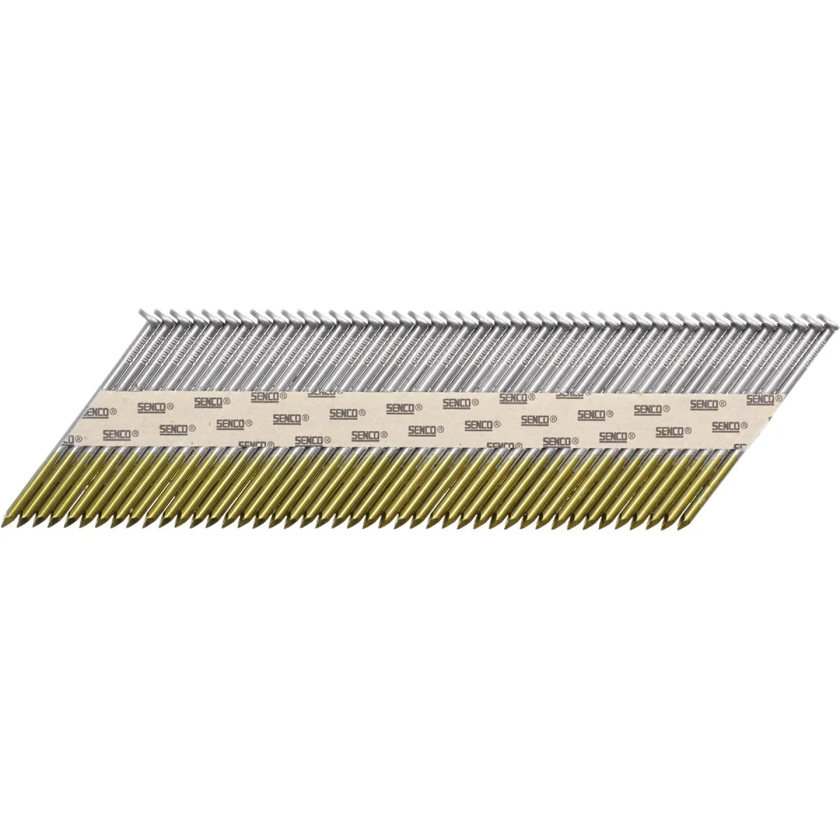 Soft Senco ProHead 34 Degree Paper Tape Bright Smooth Shank Clipped Head Framing Stick Nail 2-3 8 In. x .113 In. 2500 Ct. Crafted