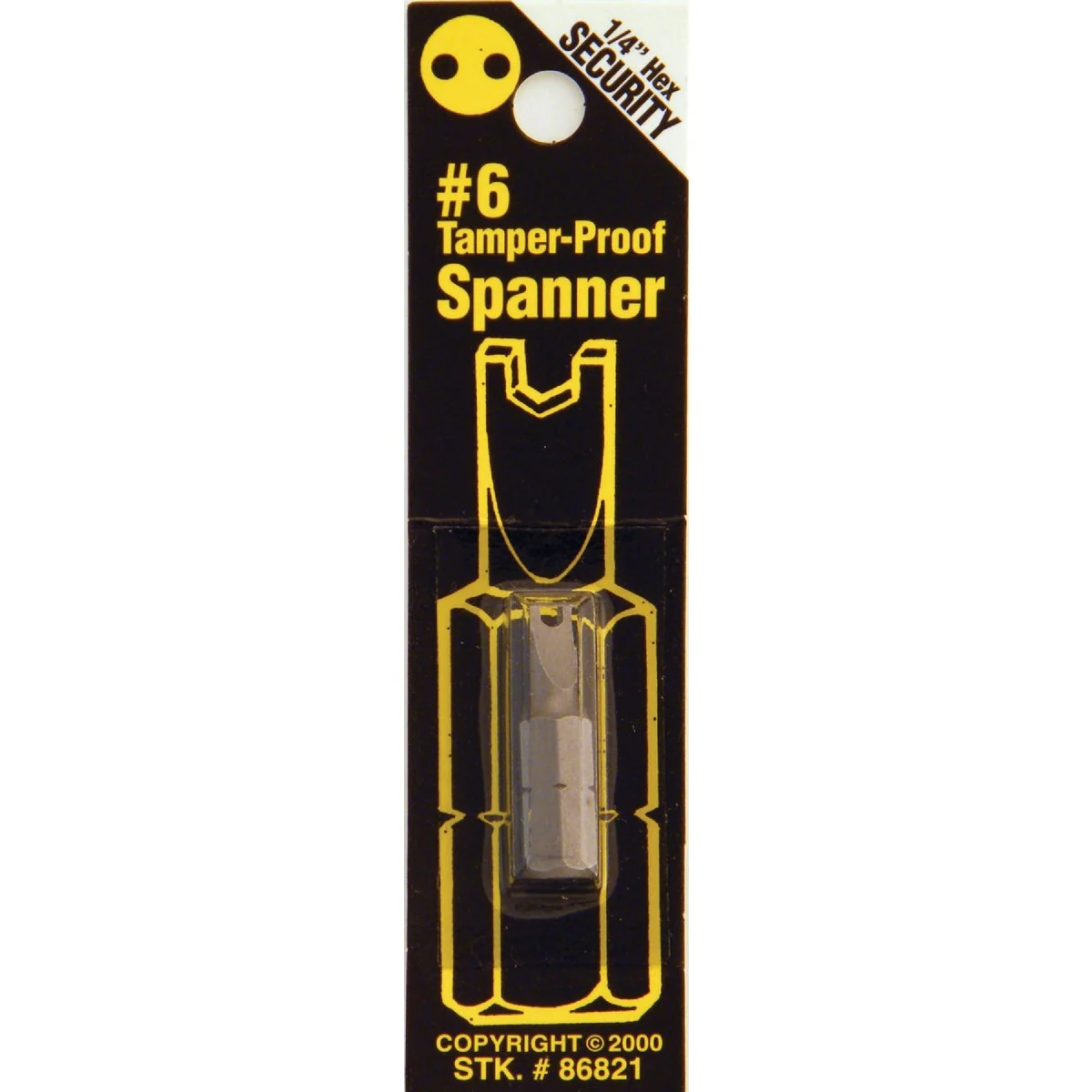 Healthy Way Tools 6 Spanner Security 1 In. 1 4 In. Hex Screwdriver Bit First-Class