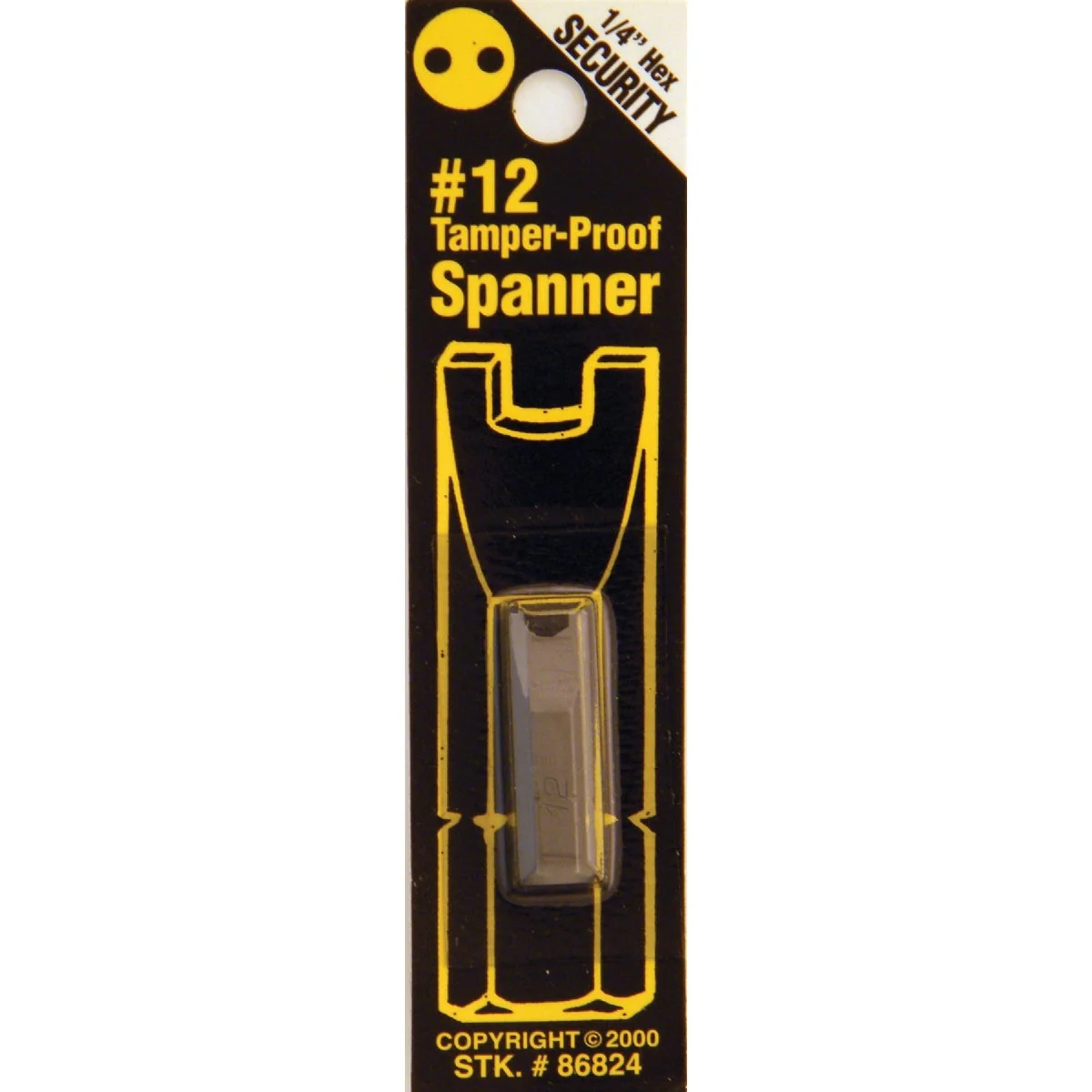 Premium Material Way Tools 12 Spanner Security 1 In. 1 4 In. Hex Screwdriver Bit Quality